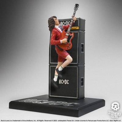 AC/DC Rock Iconz Statue Angus Young III 25cm - Scale Statue - Knucklebonz - Hobby Figures UK