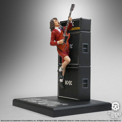 AC/DC Rock Iconz Statue Angus Young III 25cm - Scale Statue - Knucklebonz - Hobby Figures UK