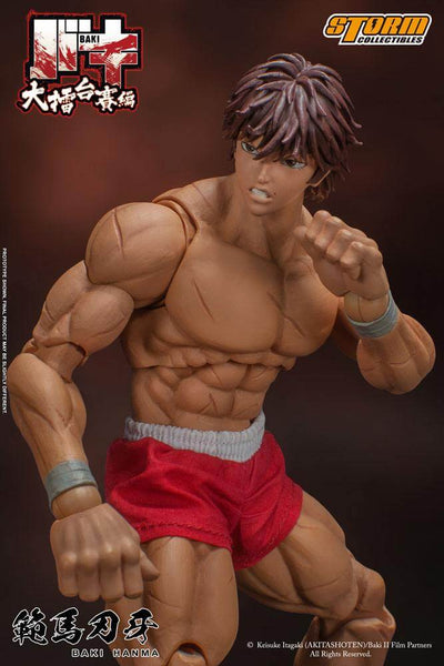 Baki Action Figure 1/12 Baki Hanma 18cm - Action Figures - Storm Collectibles - Hobby Figures UK