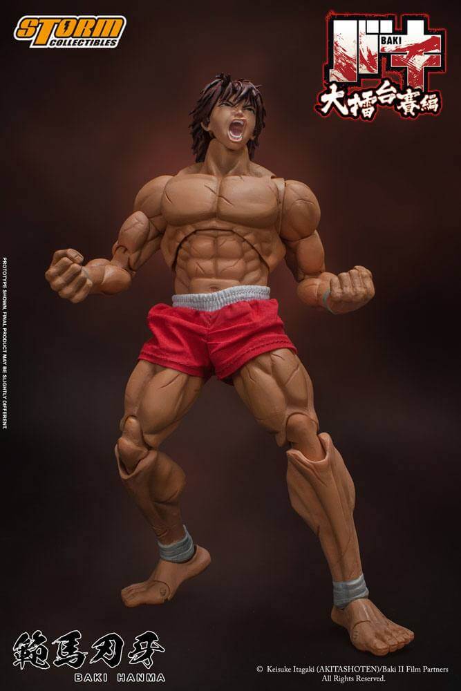 Baki Action Figure 1/12 Baki Hanma 18cm - Action Figures - Storm Collectibles - Hobby Figures UK