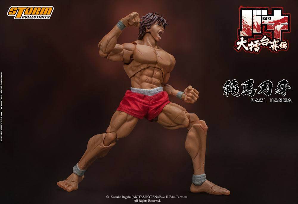 Baki Action Figure 1/12 Baki Hanma 18cm - Action Figures - Storm Collectibles - Hobby Figures UK