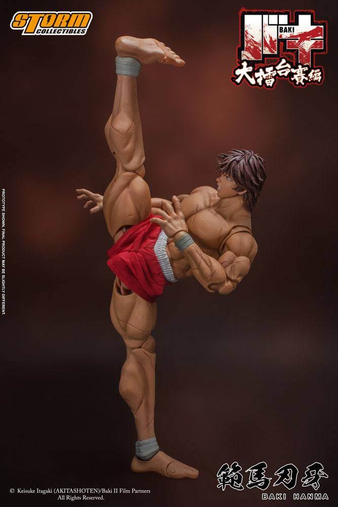 Baki Action Figure 1/12 Baki Hanma 18cm - Action Figures - Storm Collectibles - Hobby Figures UK