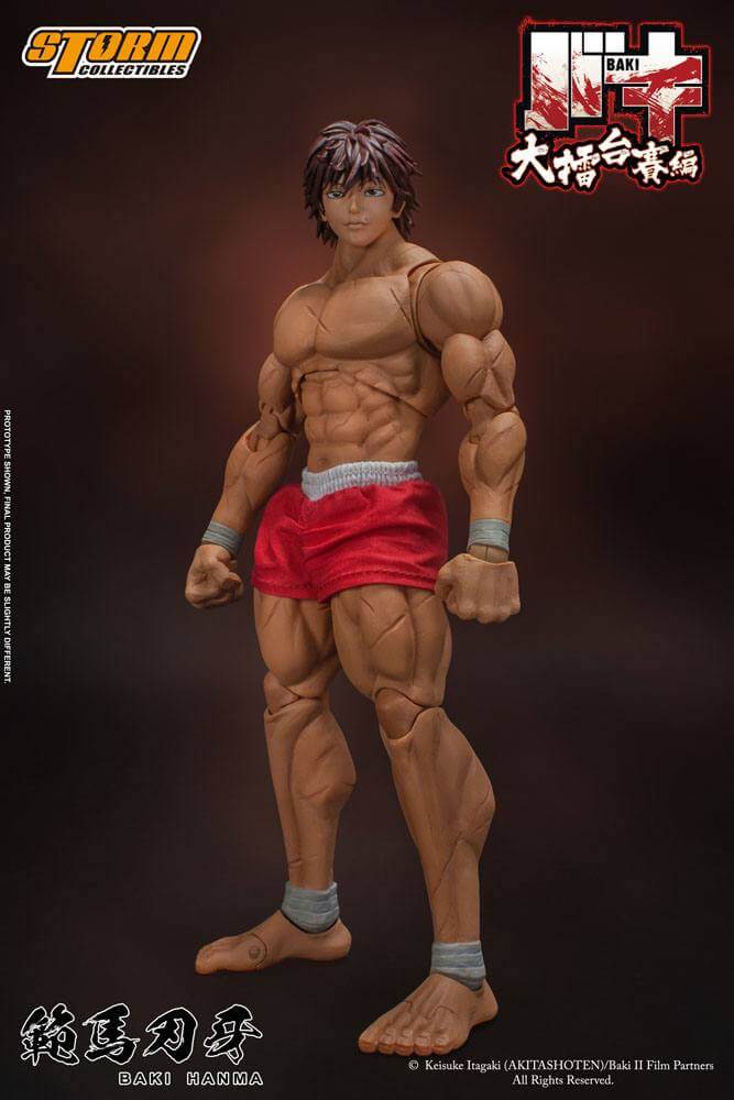 Baki Action Figure 1/12 Baki Hanma 18cm - Action Figures - Storm Collectibles - Hobby Figures UK