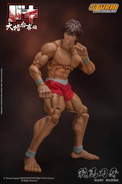 Baki Action Figure 1/12 Baki Hanma 18cm - Action Figures - Storm Collectibles - Hobby Figures UK