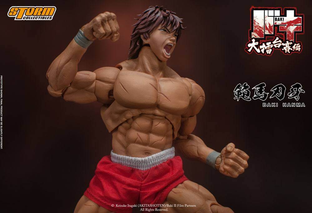 Baki Action Figure 1/12 Baki Hanma 18cm - Action Figures - Storm Collectibles - Hobby Figures UK