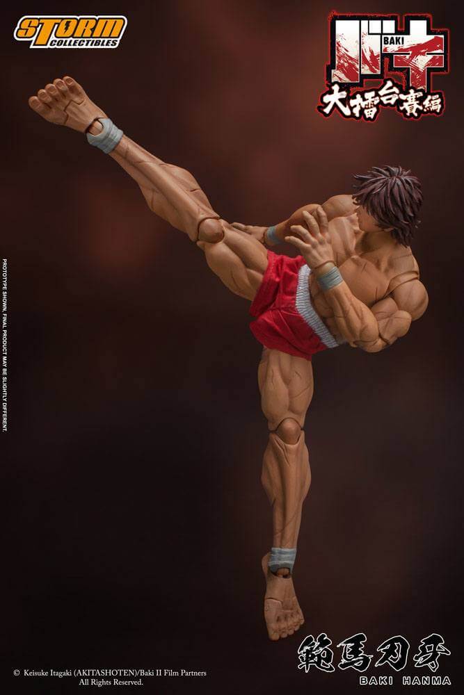 Baki Action Figure 1/12 Baki Hanma 18cm - Action Figures - Storm Collectibles - Hobby Figures UK