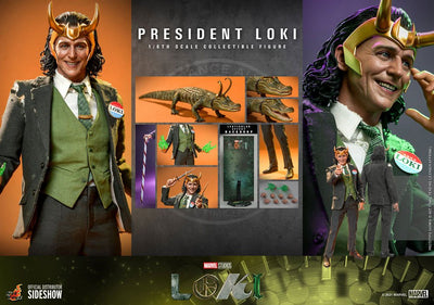 Loki Action Figure 1/6 President Loki 31cm - Action Figures - Hot Toys - Hobby Figures UK