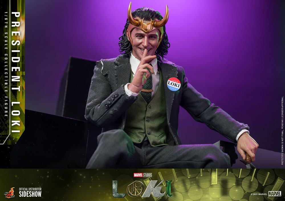 Loki Action Figure 1/6 President Loki 31cm - Hobby Figures