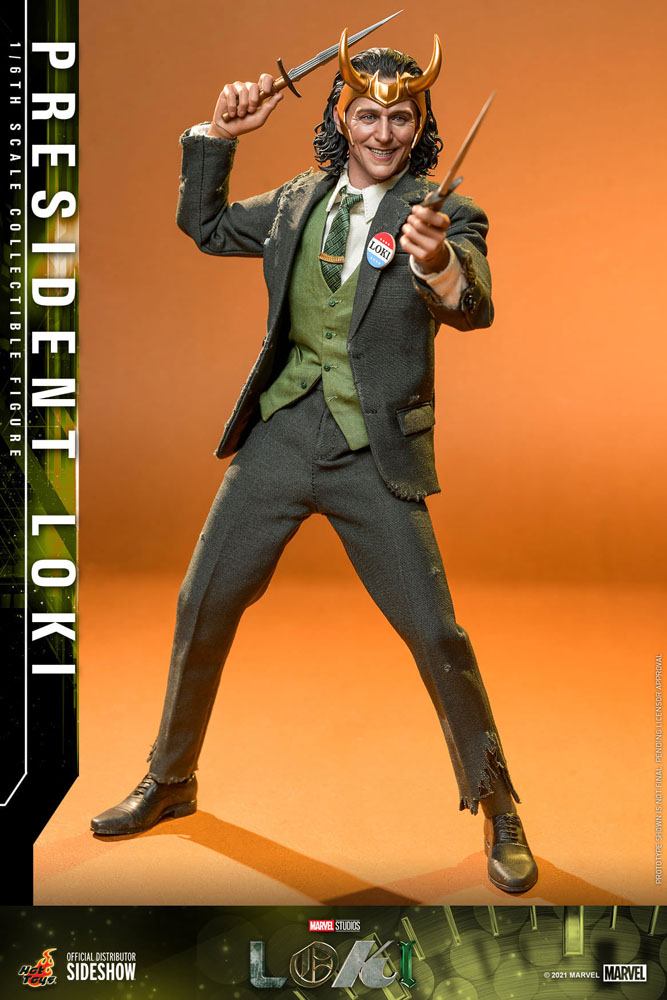 Loki Action Figure 1/6 President Loki 31cm - Action Figures - Hot Toys - Hobby Figures UK