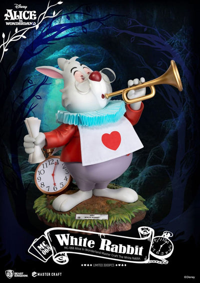 Alice In Wonderland Master Craft Statue The White Rabbit 36cm - Scale Statue - Beast Kingdom Toys - Hobby Figures UK
