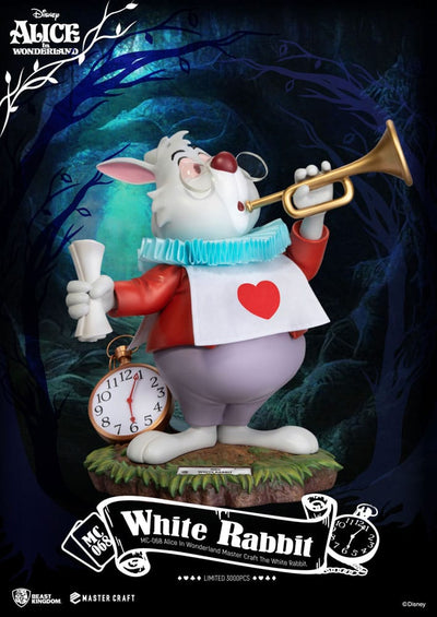 Alice In Wonderland Master Craft Statue The White Rabbit 36cm - Scale Statue - Beast Kingdom Toys - Hobby Figures UK