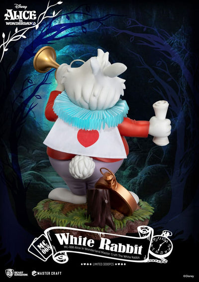 Alice In Wonderland Master Craft Statue The White Rabbit 36cm - Scale Statue - Beast Kingdom Toys - Hobby Figures UK