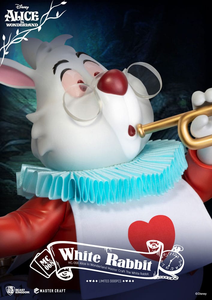 Alice In Wonderland Master Craft Statue The White Rabbit 36cm - Scale Statue - Beast Kingdom Toys - Hobby Figures UK