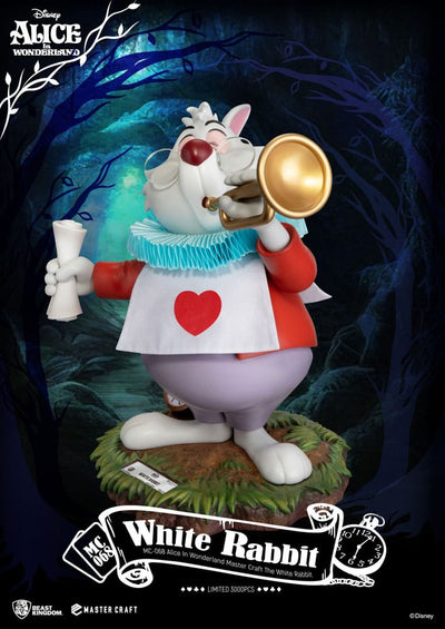 Alice In Wonderland Master Craft Statue The White Rabbit 36cm - Scale Statue - Beast Kingdom Toys - Hobby Figures UK