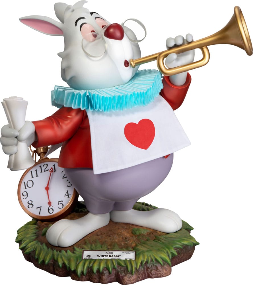 Alice In Wonderland Master Craft Statue The White Rabbit 36cm - Scale Statue - Beast Kingdom Toys - Hobby Figures UK