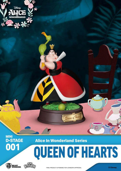 Alice in Wonderland Mini Diorama Stage Statues 6-pack 10cm - Scale Statue - Beast Kingdom Toys - Hobby Figures UK