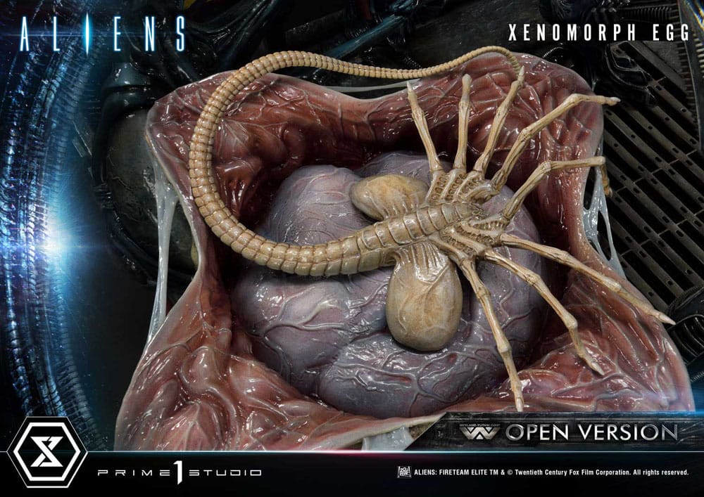 Aliens Premium Masterline Series Statue Xenomorph Egg Open Version (Alien Comics) 28cm - Scale Statue - Prime 1 Studio - Hobby Figures UK