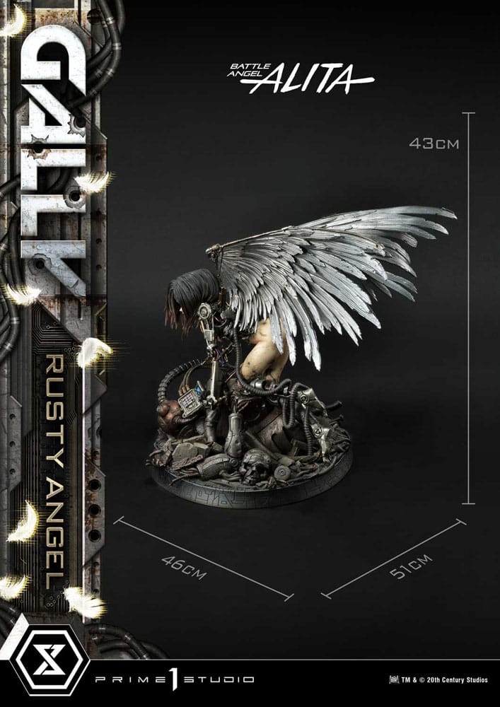 Alita: Battle Angel Statue 1/4 Alita Bonus Ver. 43cm - Scale Statue - Prime 1 Studio - Hobby Figures UK