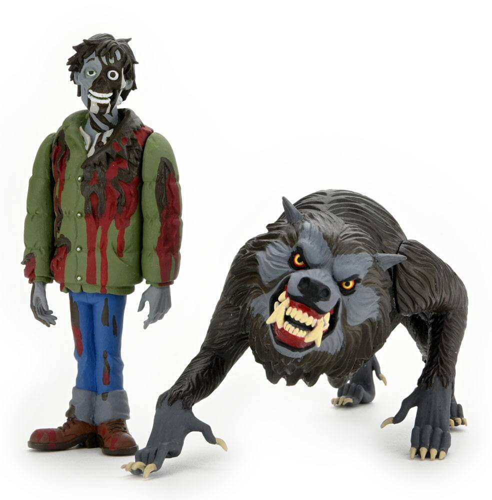 An American Werewolf in London Toony Terrors Action Figure 2-Pack Jack & Kessler Wolf 15cm - Action Figures - NECA - Hobby Figures UK