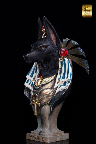 Anubis Life-Size Bust by Miyo Nakamura 72cm - Scale Statue - Elite Creature Collectibles - Hobby Figures UK