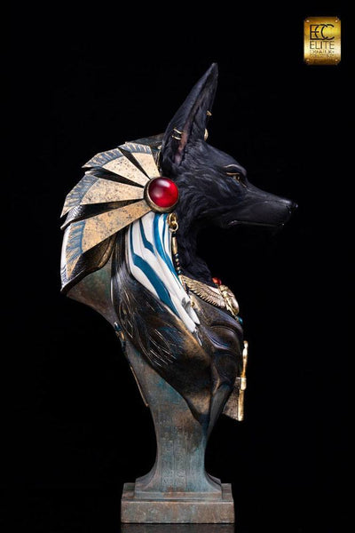 Anubis Life-Size Bust by Miyo Nakamura 72cm - Scale Statue - Elite Creature Collectibles - Hobby Figures UK