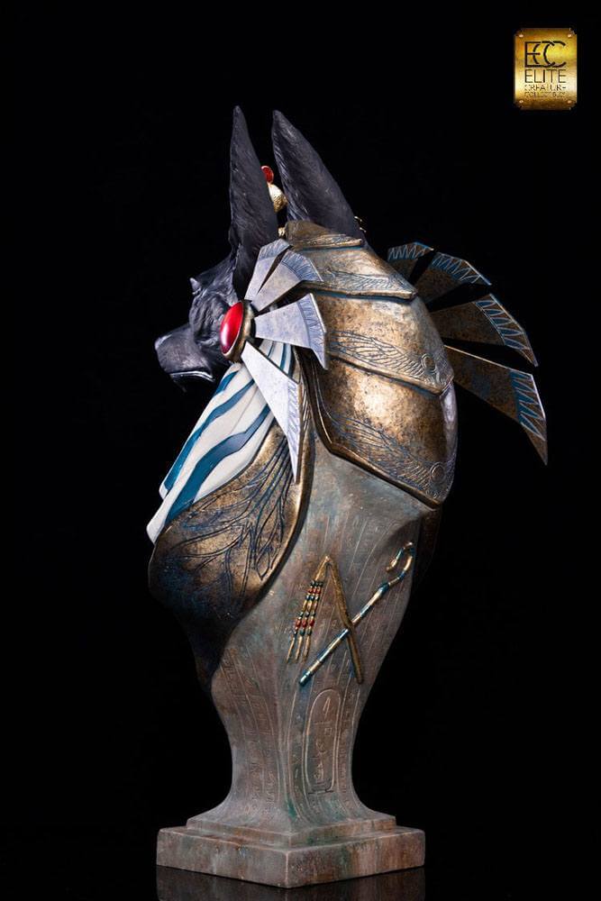 Anubis Life-Size Bust by Miyo Nakamura 72cm - Scale Statue - Elite Creature Collectibles - Hobby Figures UK