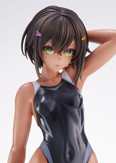 Arms Note PVC Statue 1/7 Buchou-chan of the Swimming Team 22cm - Scale Statue - Amakuni - Hobby Figures UK