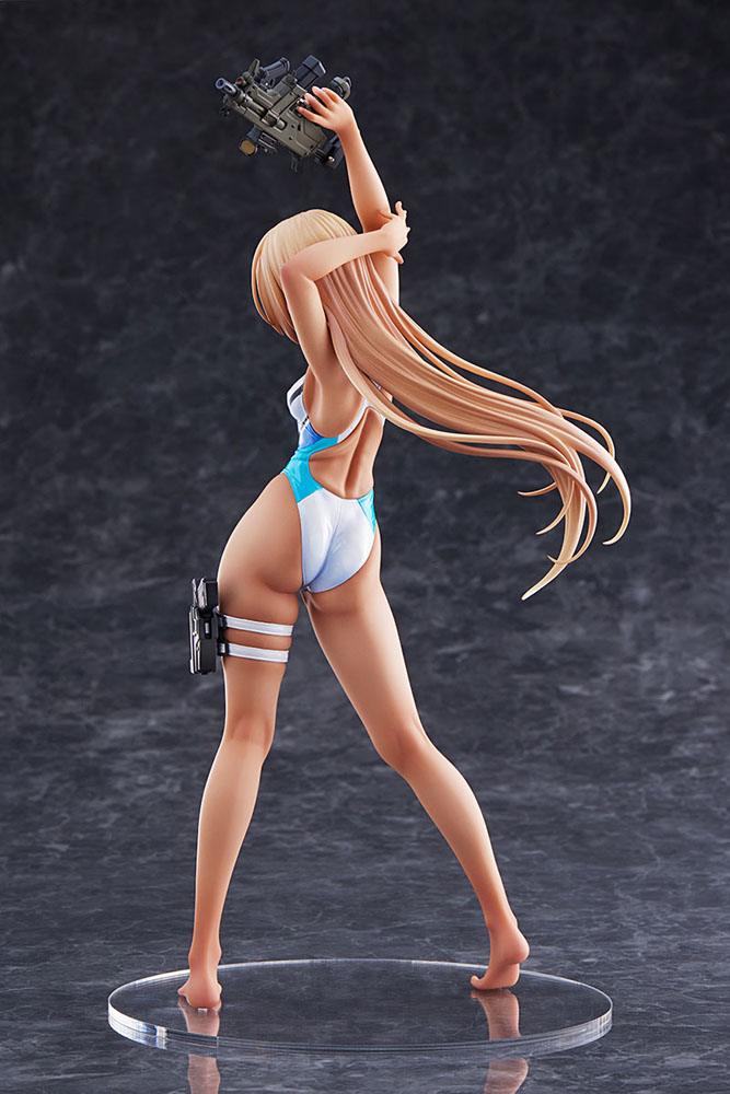 Arms Note PVC Statue 1/7 Kouhai-chan of the Swim Club Blue Line Swimsuit Ver. 29cm - Scale Statue - Amakuni - Hobby Figures UK