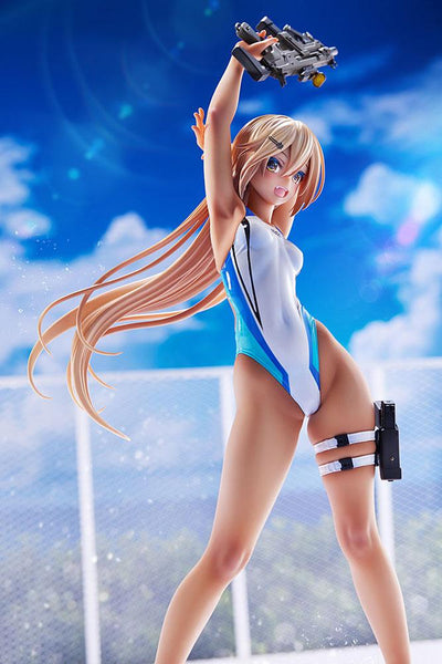 Arms Note PVC Statue 1/7 Kouhai-chan of the Swim Club Blue Line Swimsuit Ver. 29cm - Scale Statue - Amakuni - Hobby Figures UK