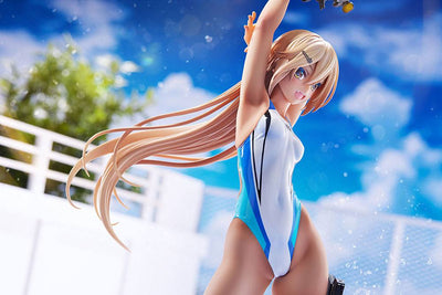 Arms Note PVC Statue 1/7 Kouhai-chan of the Swim Club Blue Line Swimsuit Ver. 29cm - Scale Statue - Amakuni - Hobby Figures UK