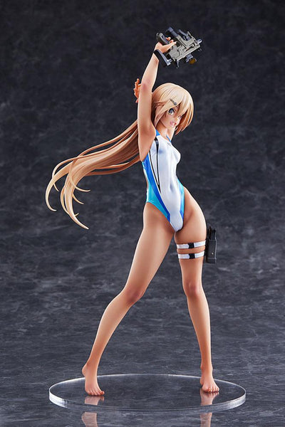 Arms Note PVC Statue 1/7 Kouhai-chan of the Swim Club Blue Line Swimsuit Ver. 29cm - Scale Statue - Amakuni - Hobby Figures UK