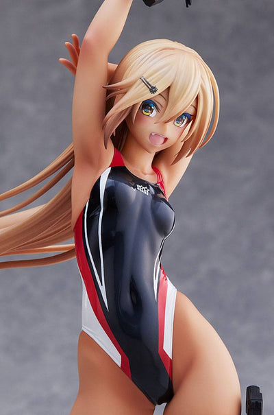 Arms Note PVC Statue 1/7 Kouhai-chan of the Swim Club Red Line Swimsuit Ver. 29cm - Scale Statue - Amakuni - Hobby Figures UK