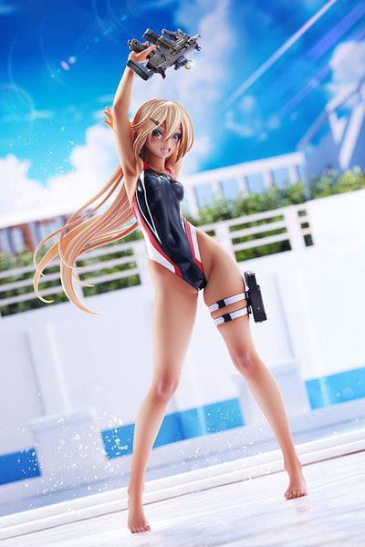 Arms Note PVC Statue 1/7 Kouhai-chan of the Swim Club Red Line Swimsuit Ver. 29cm - Scale Statue - Amakuni - Hobby Figures UK