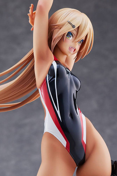 Arms Note PVC Statue 1/7 Kouhai-chan of the Swim Club Red Line Swimsuit Ver. 29cm - Scale Statue - Amakuni - Hobby Figures UK
