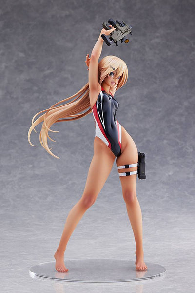 Arms Note PVC Statue 1/7 Kouhai-chan of the Swim Club Red Line Swimsuit Ver. 29cm - Scale Statue - Amakuni - Hobby Figures UK