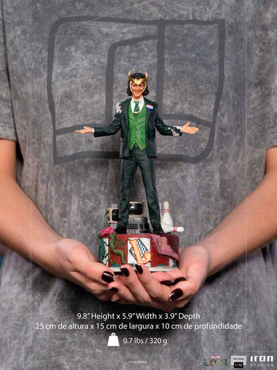 Loki Art Scale Statue 1/10 Loki President Variant 25cm - Scale Statue - Iron Studios - Hobby Figures UK