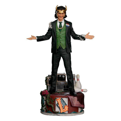 Loki Art Scale Statue 1/10 Loki President Variant 25cm - Scale Statue - Iron Studios - Hobby Figures UK