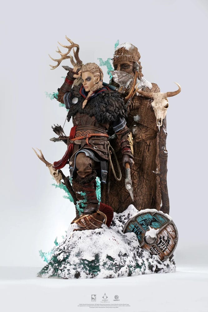 Assassin´s Creed Statue 1/4 Animus Eivor High-End 64cm - Scale Statue - Pure Arts - Hobby Figures UK