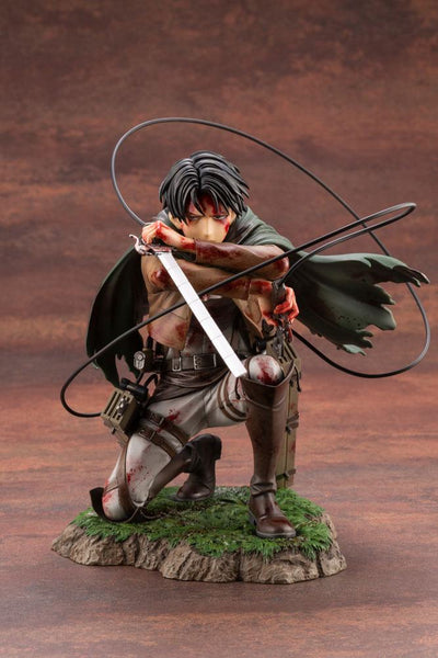 Attack on Titan ARTFXJ Statue 1/7 Levi Fortitude Ver. 17cm - Scale Statue - Kotobukiya - Hobby Figures UK