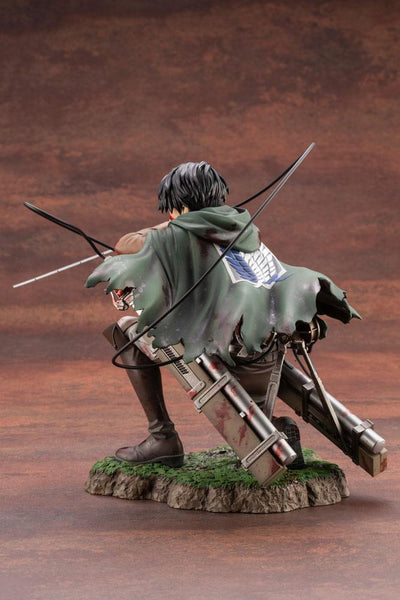 Attack on Titan ARTFXJ Statue 1/7 Levi Fortitude Ver. 17cm - Scale Statue - Kotobukiya - Hobby Figures UK