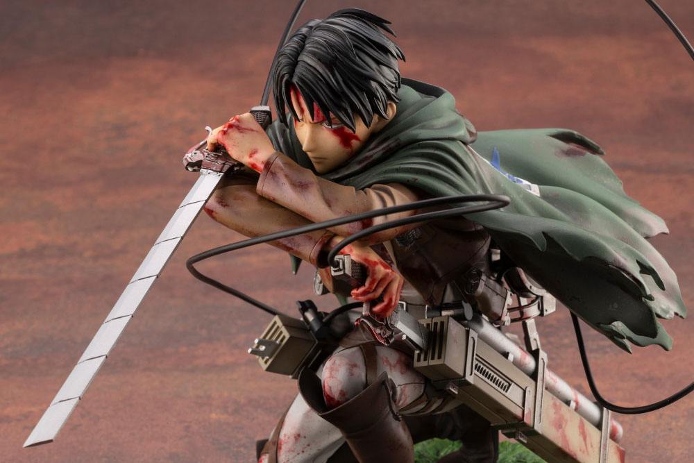 Attack on Titan ARTFXJ Statue 1/7 Levi Fortitude Ver. 17cm - Scale Statue - Kotobukiya - Hobby Figures UK