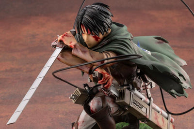 Attack on Titan ARTFXJ Statue 1/7 Levi Fortitude Ver. 17cm - Scale Statue - Kotobukiya - Hobby Figures UK