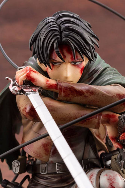 Attack on Titan ARTFXJ Statue 1/7 Levi Fortitude Ver. 17cm - Scale Statue - Kotobukiya - Hobby Figures UK