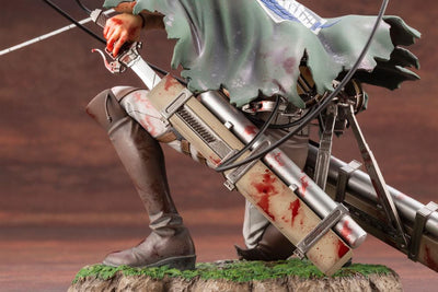 Attack on Titan ARTFXJ Statue 1/7 Levi Fortitude Ver. 17cm - Scale Statue - Kotobukiya - Hobby Figures UK