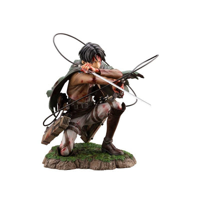 Attack on Titan ARTFXJ Statue 1/7 Levi Fortitude Ver. 17cm - Scale Statue - Kotobukiya - Hobby Figures UK