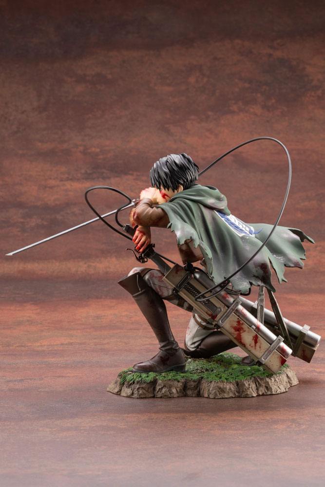 Attack on Titan ARTFXJ Statue 1/7 Levi Fortitude Ver. 17cm - Scale Statue - Kotobukiya - Hobby Figures UK
