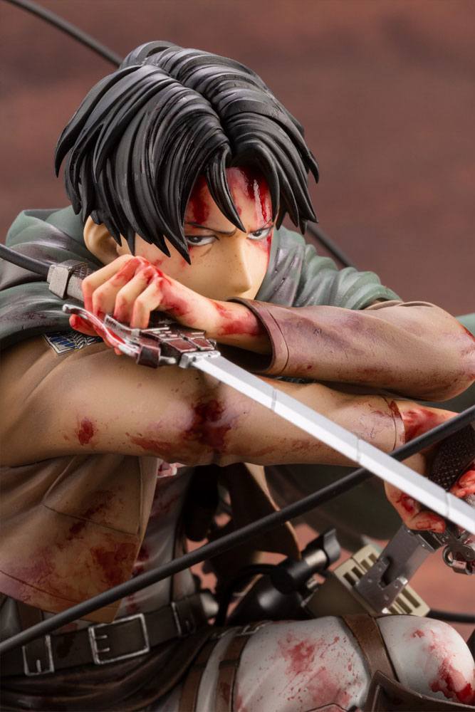 Attack on Titan ARTFXJ Statue 1/7 Levi Fortitude Ver. 17cm - Scale Statue - Kotobukiya - Hobby Figures UK