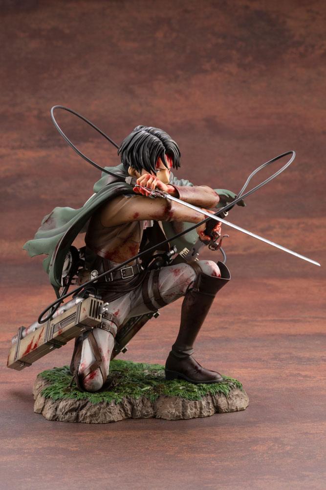 Attack on Titan ARTFXJ Statue 1/7 Levi Fortitude Ver. 17cm - Scale Statue - Kotobukiya - Hobby Figures UK