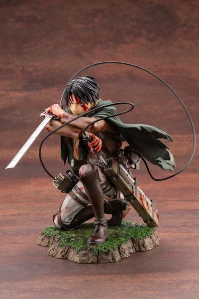 Attack on Titan ARTFXJ Statue 1/7 Levi Fortitude Ver. 17cm - Scale Statue - Kotobukiya - Hobby Figures UK