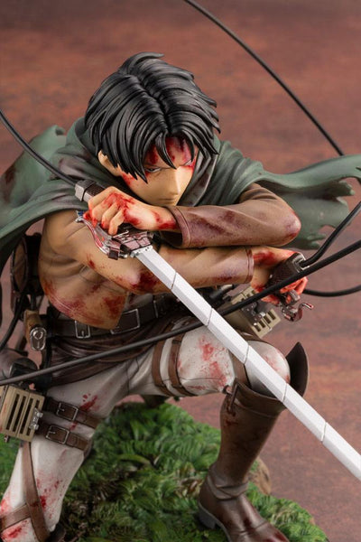 Attack on Titan ARTFXJ Statue 1/7 Levi Fortitude Ver. 17cm - Scale Statue - Kotobukiya - Hobby Figures UK